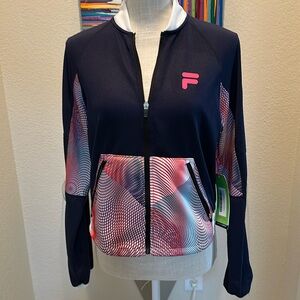 NWT Fila Track Jacket